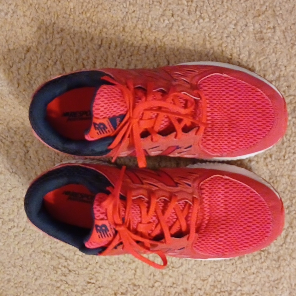 Pink and Gray New Balance size 9.5 running shoes